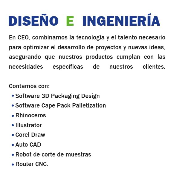 Diseño e ingeniería