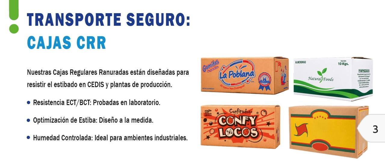 Transporte seguro cajas CRR